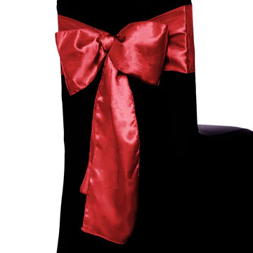 Satin Chair Sashes