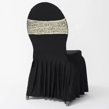 SEQUIN LYCRA CHAIR BANDS