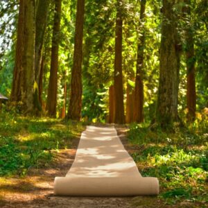 BURLAP NATURAL RUNNER
