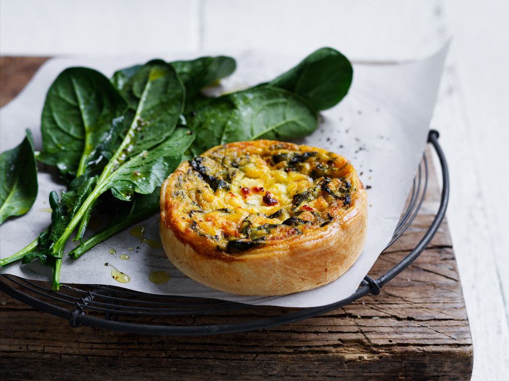 Spinach Ricotta Quiche
