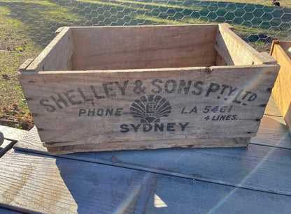 Wooden crate