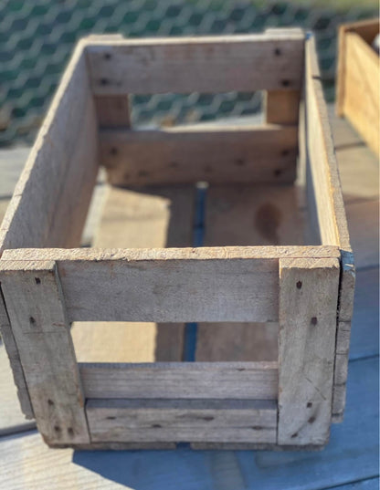 Wooden crate