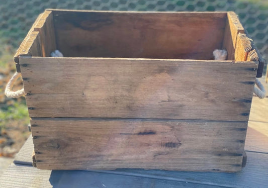 Wooden crate