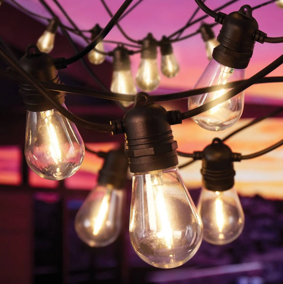 Festoon lights - 26.1m strands (Client to install)