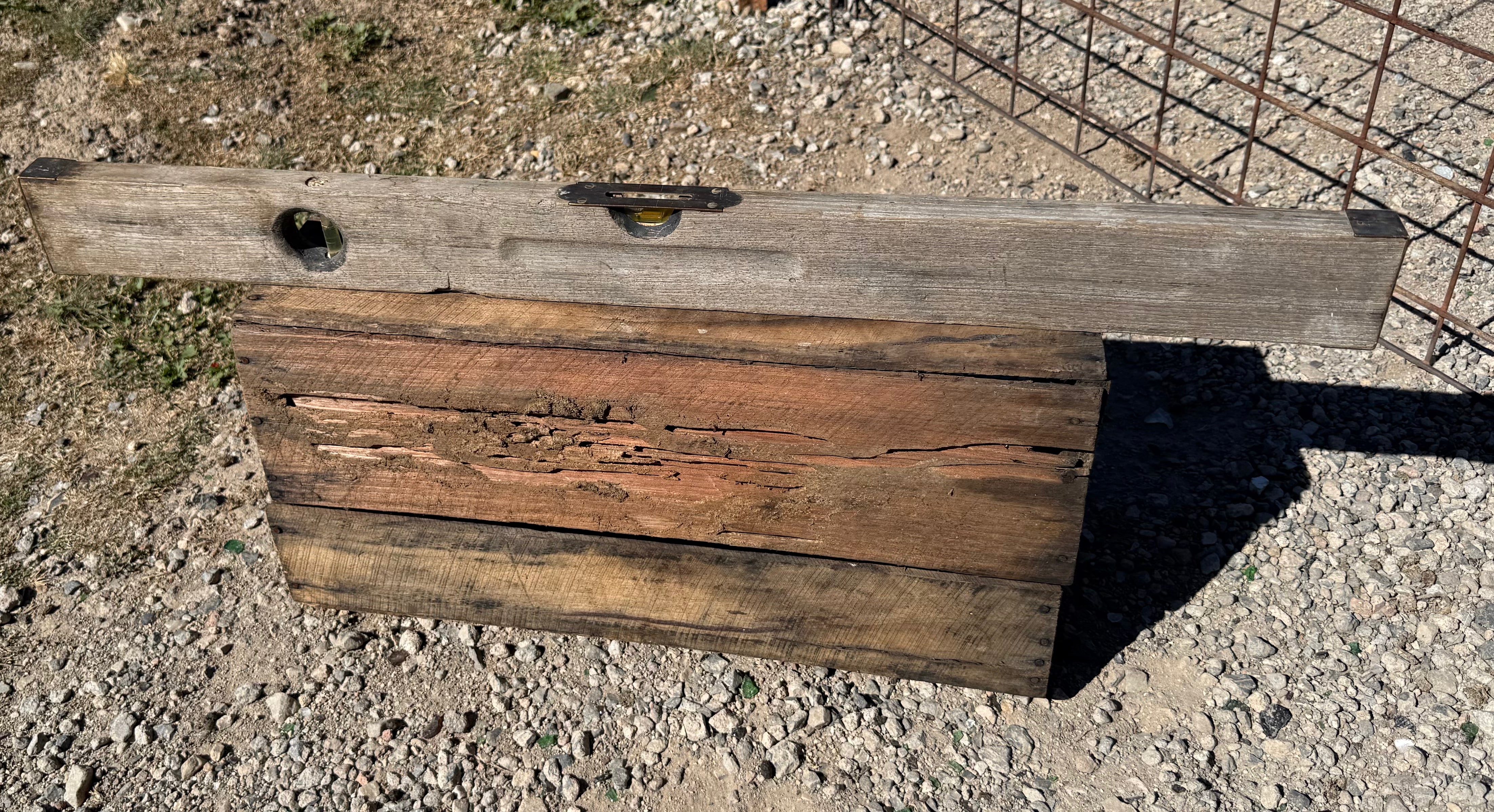 Vintage Wooden Level