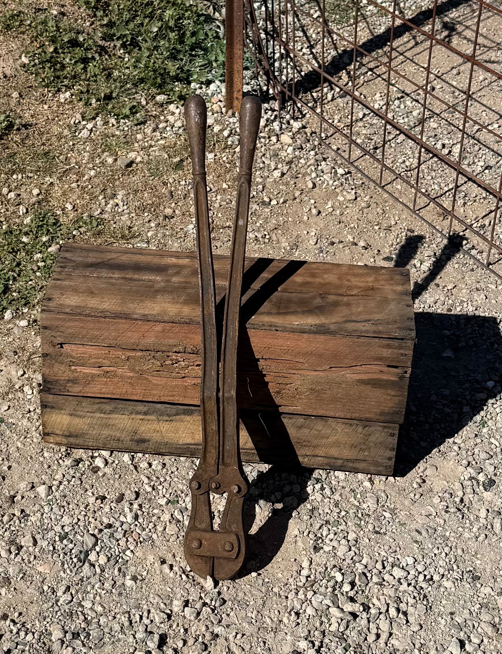 Vintage bolt cutters
