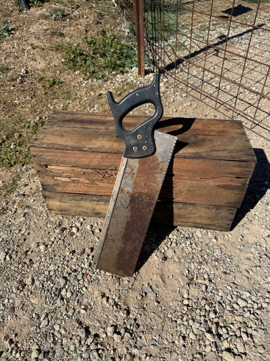 Vintage hand saw