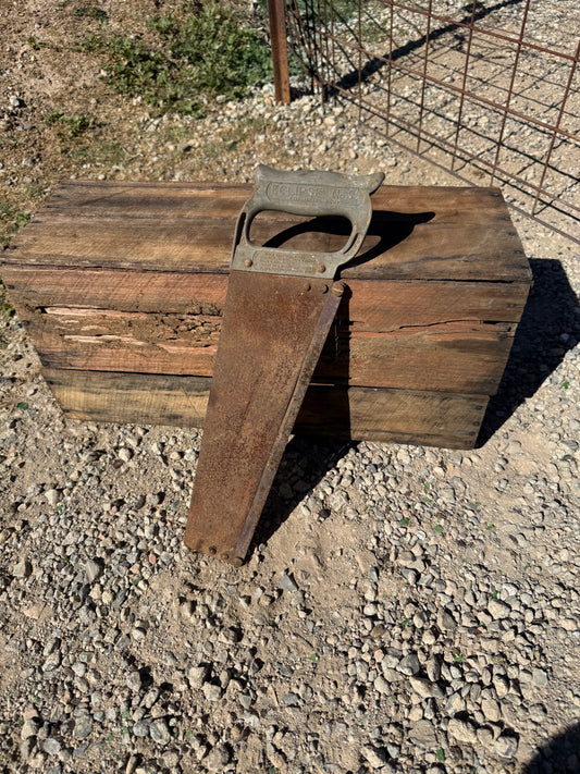 Vintage hand saw