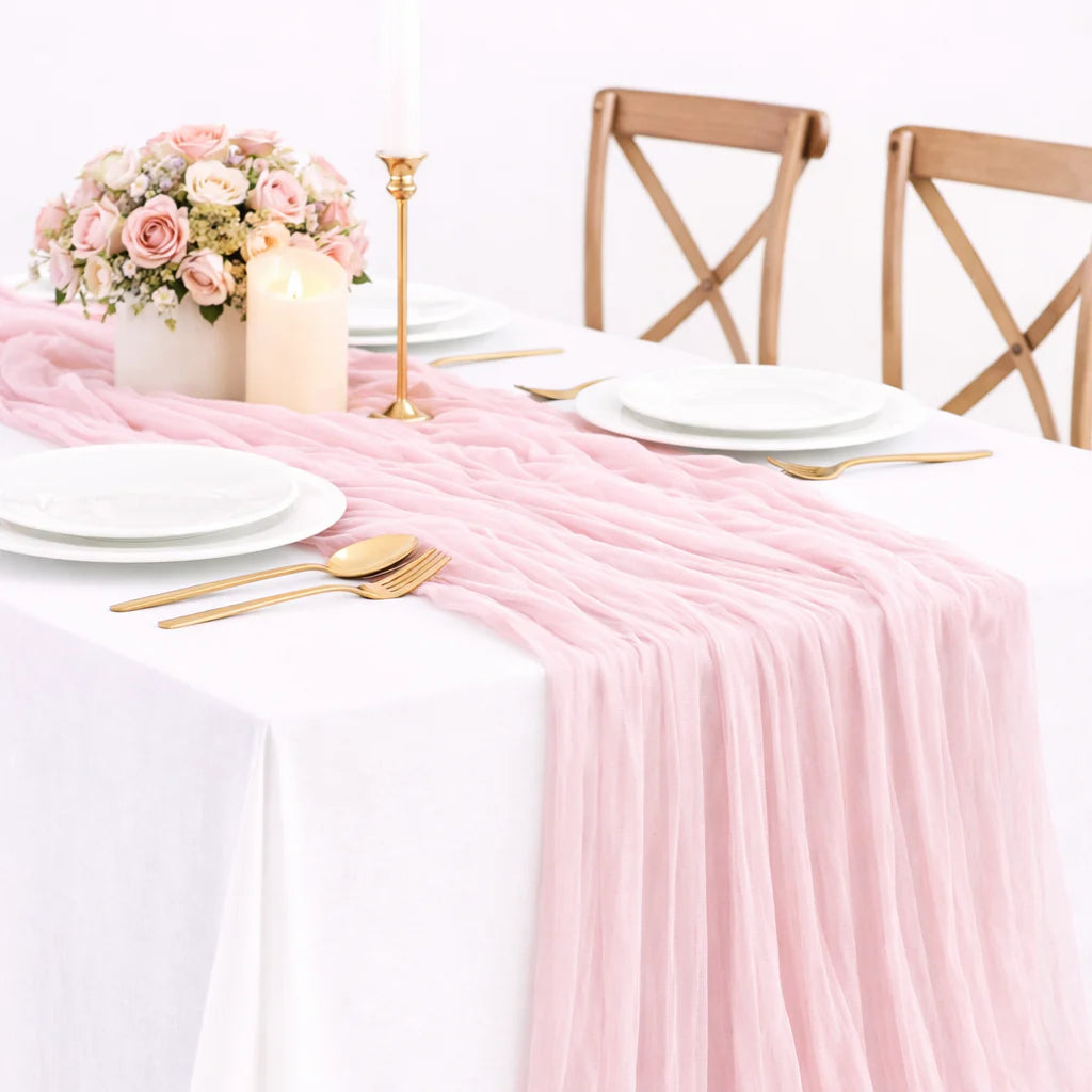 Cheesecloth Table Runner
