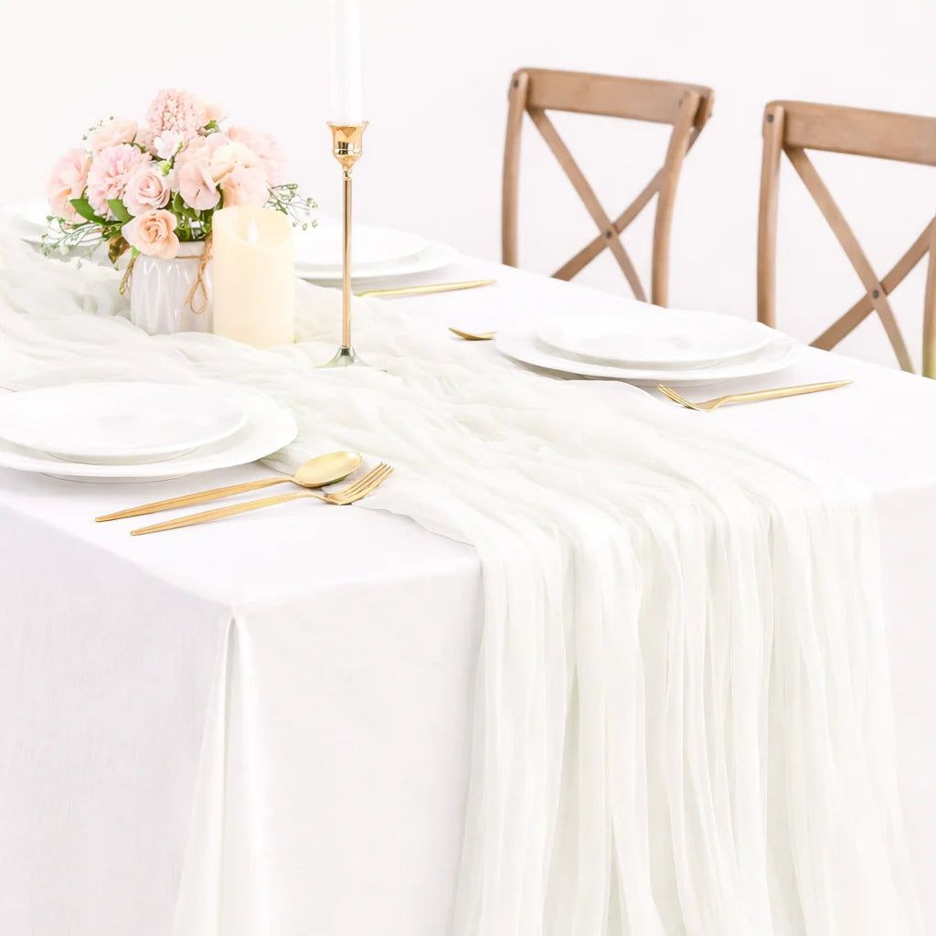 Cheesecloth Table Runner