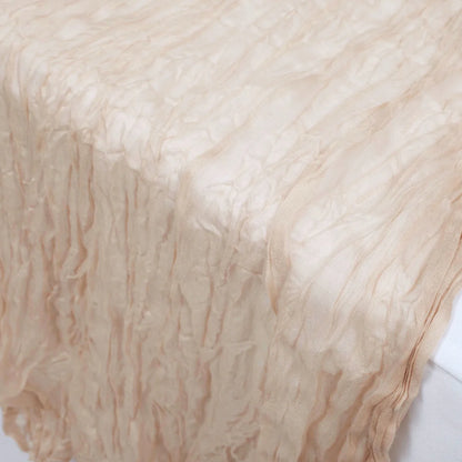 Cheesecloth Table Runner