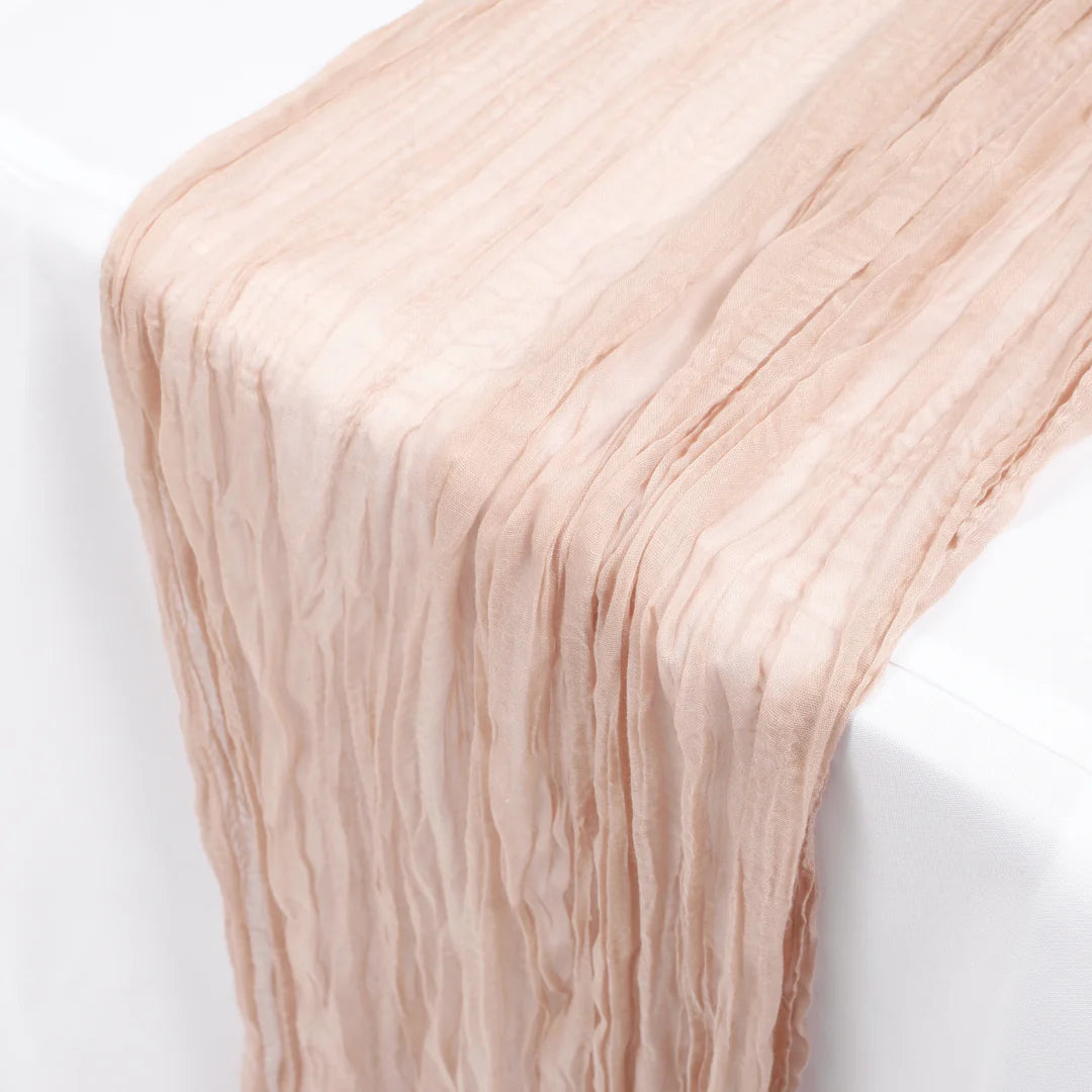 Cheesecloth Table Runner