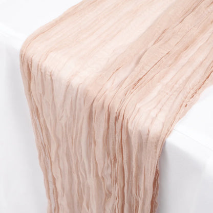 Cheesecloth Table Runner