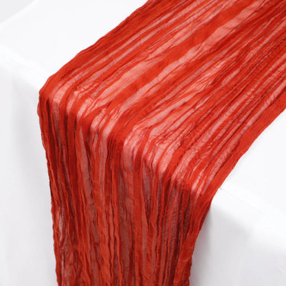 Cheesecloth Table Runner