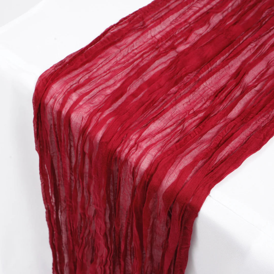 Cheesecloth Table Runner