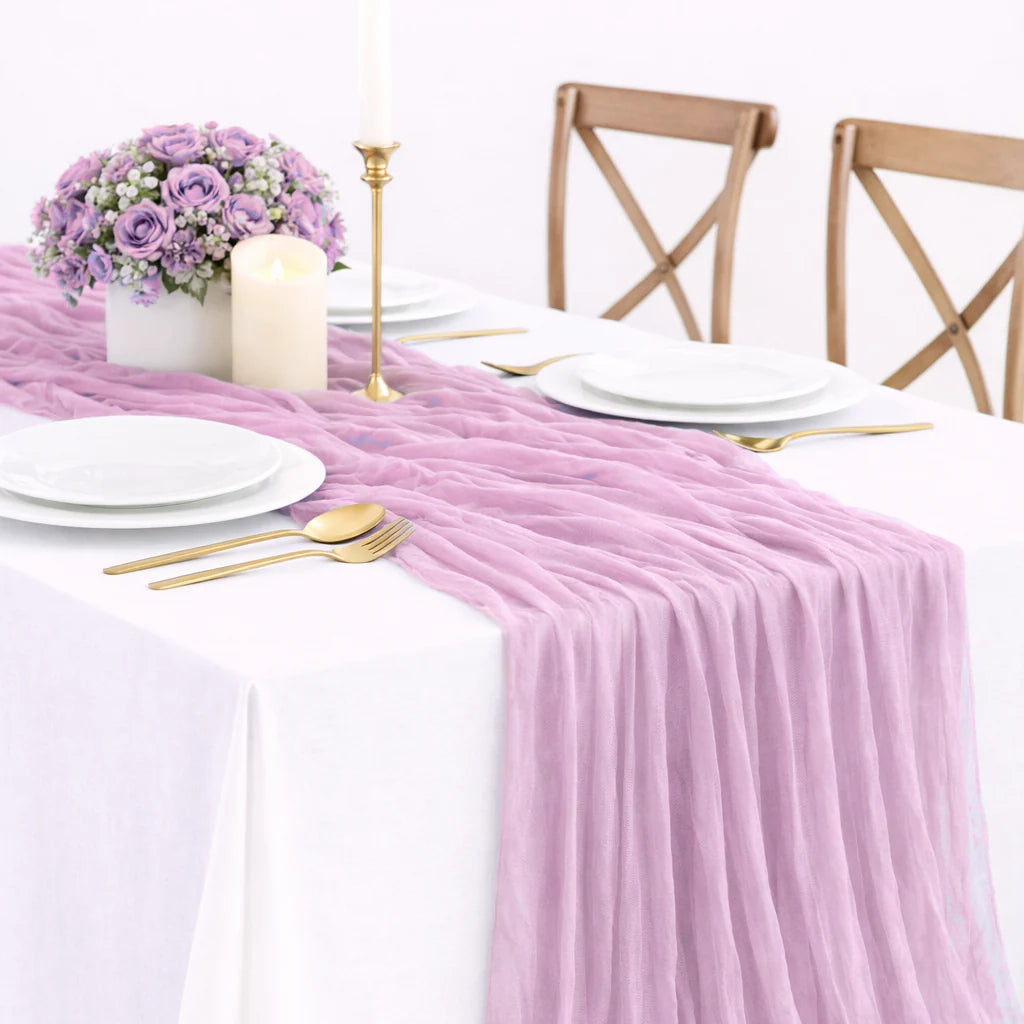 Cheesecloth Table Runner