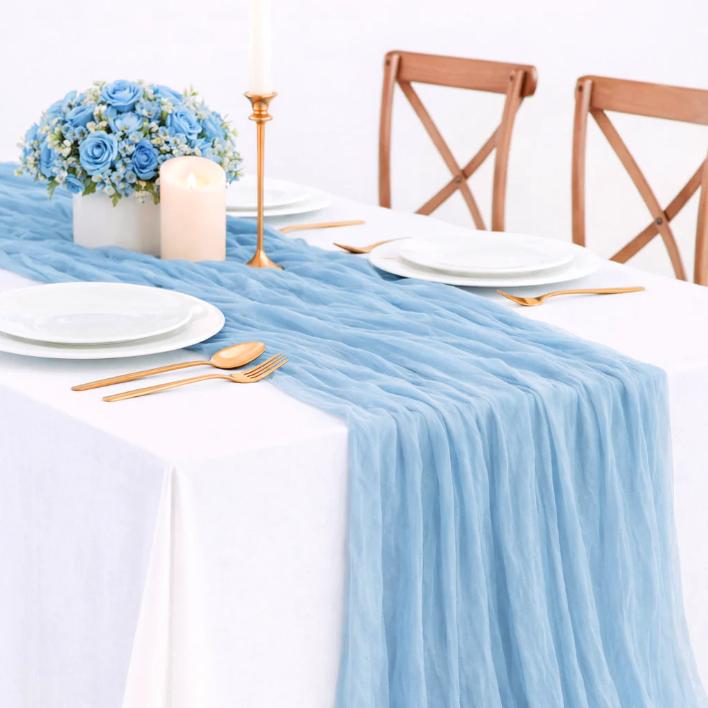 Cheesecloth Table Runner