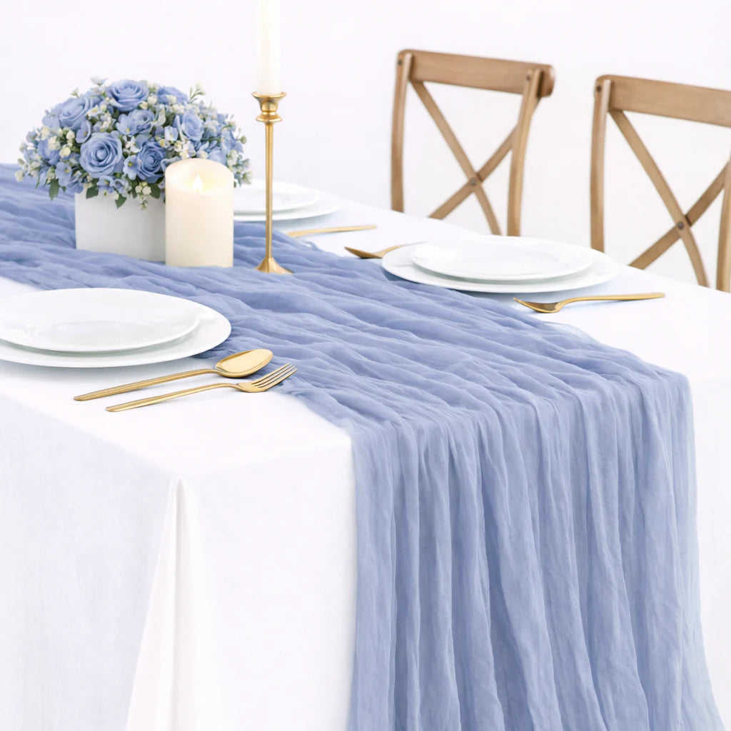 Cheesecloth Table Runner