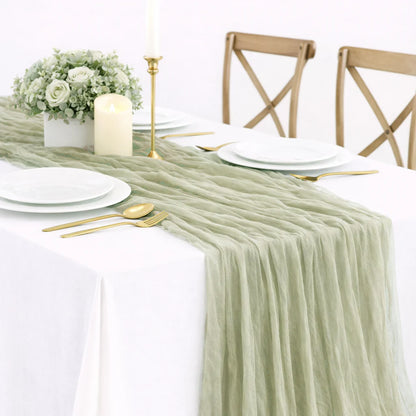 Cheesecloth Table Runner