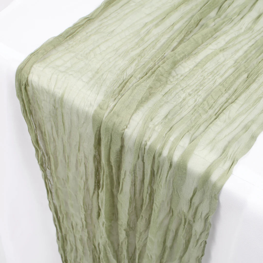 Cheesecloth Table Runner