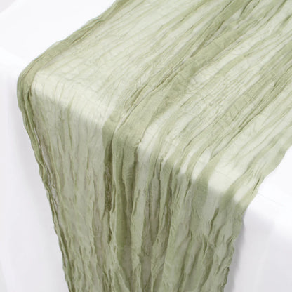 Cheesecloth Table Runner