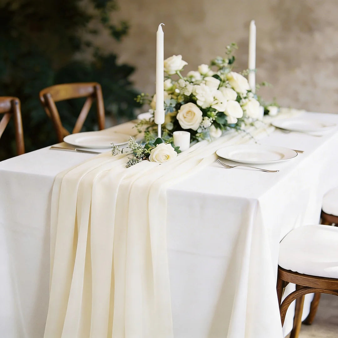 Chiffon Table Runner
