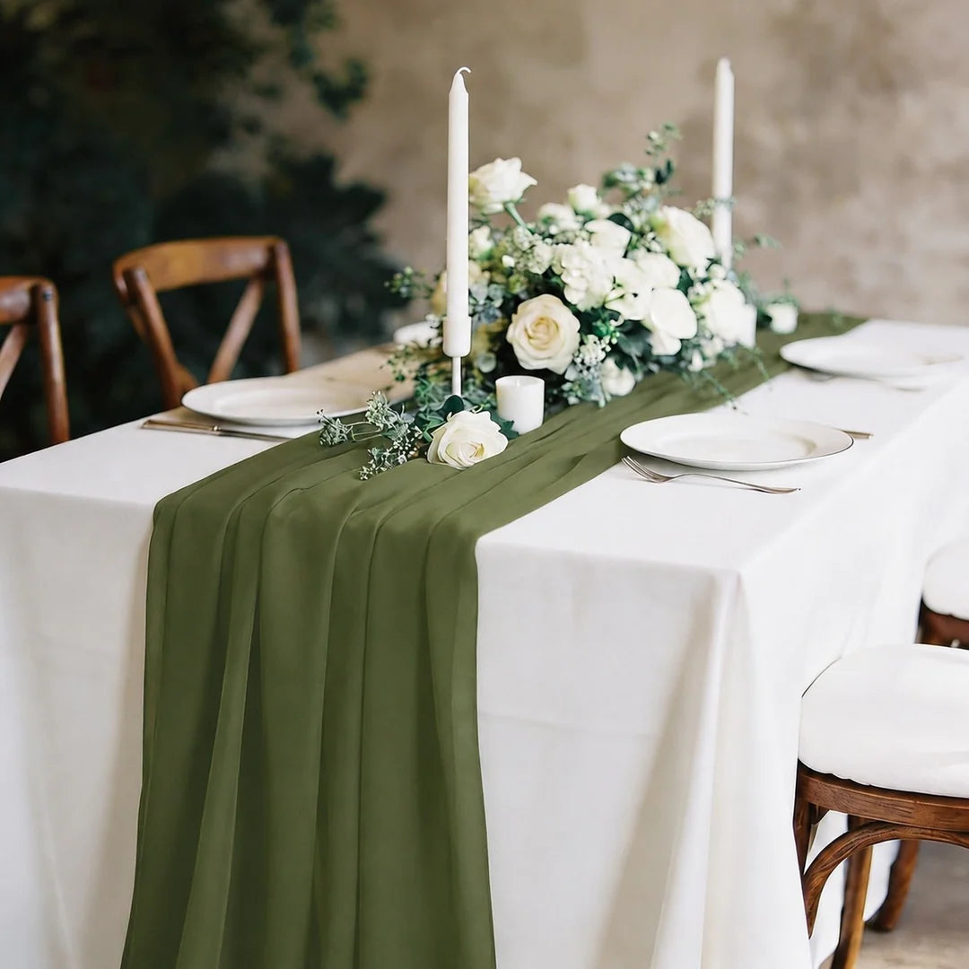 Chiffon Table Runner