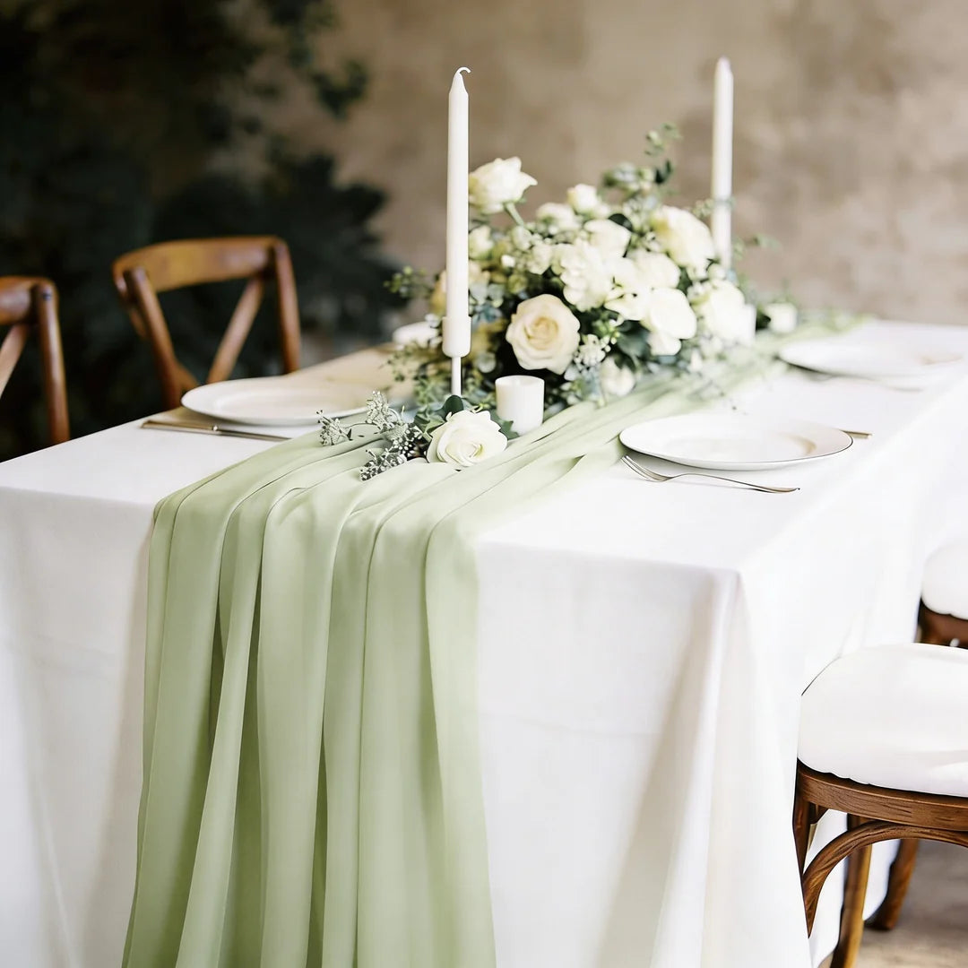 Chiffon Table Runner