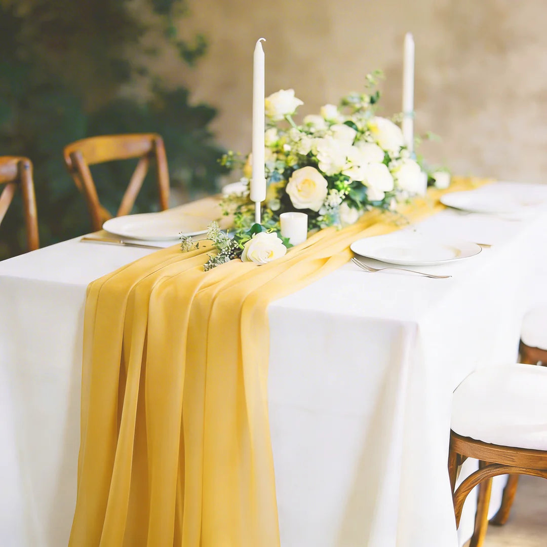 Chiffon Table Runner