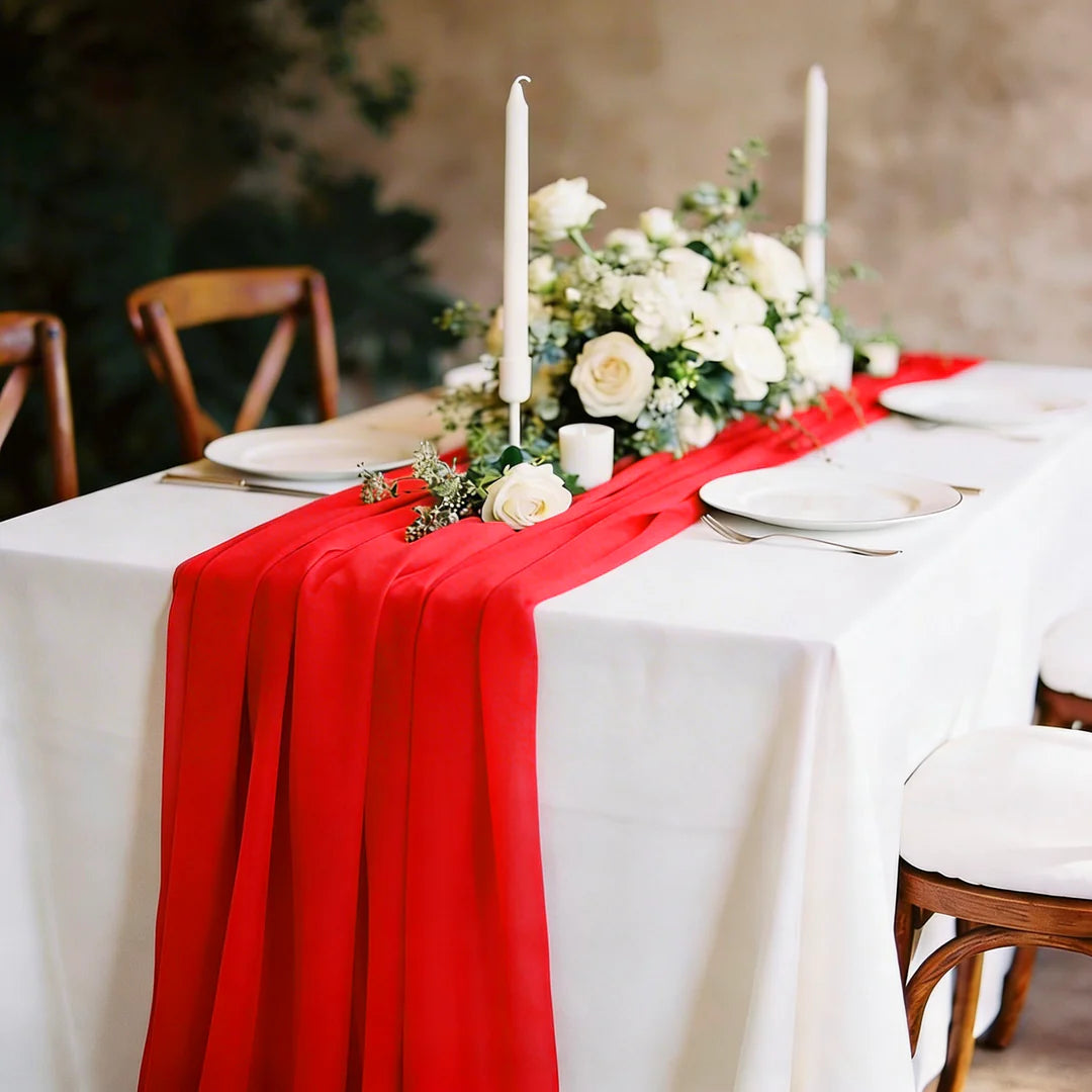 Chiffon Table Runner