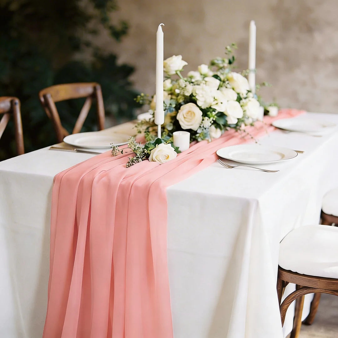 Chiffon Table Runner
