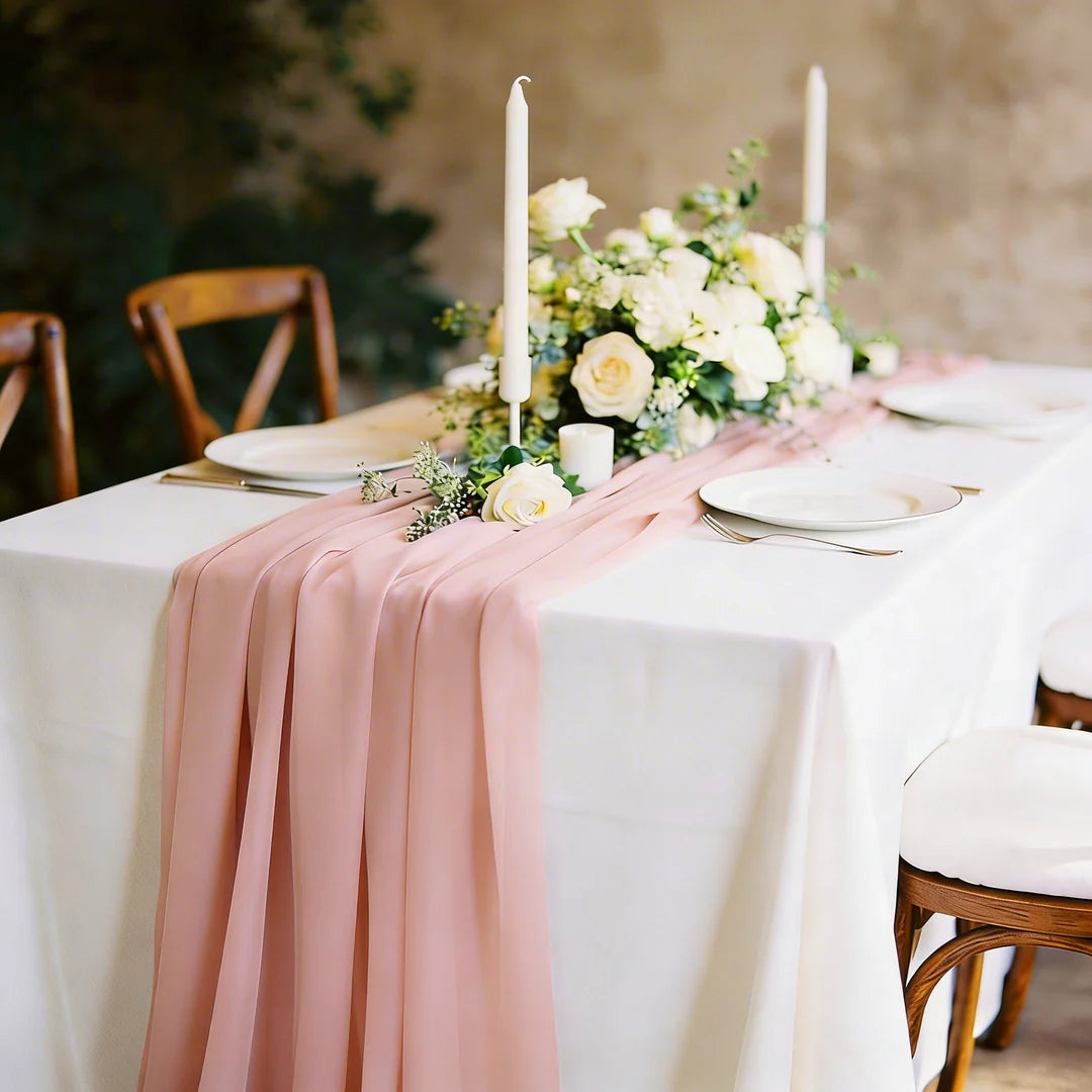 Chiffon Table Runner