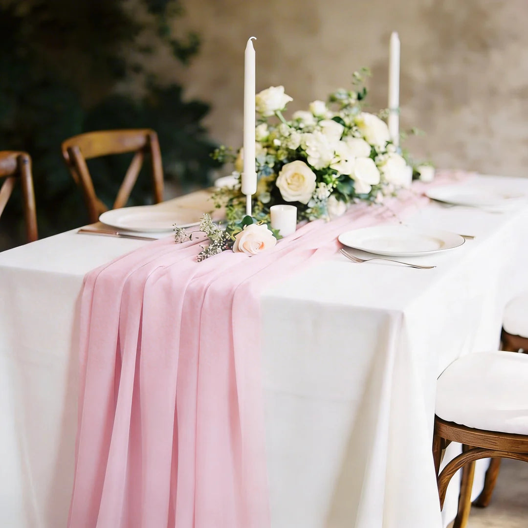 Chiffon Table Runner