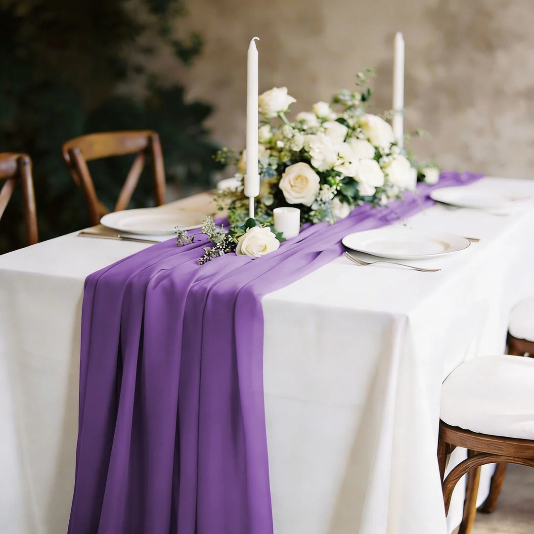 Chiffon Table Runner
