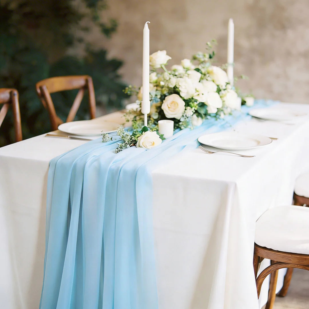Chiffon Table Runner
