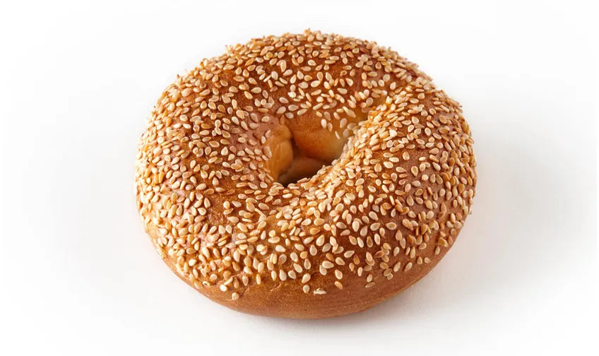 WHITE SESAME SEED BAGEL