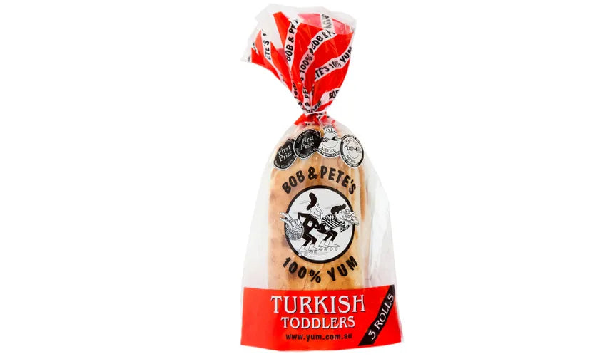 TODDLER OVAL TURKISH ROLLS (BAG X 3)
