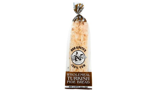 BAGGED WHOLEMEAL TURKISH BREAD 430G
