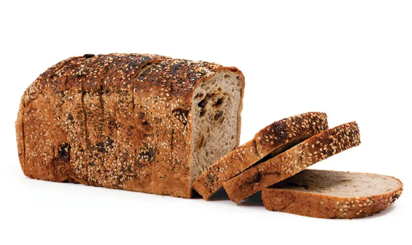 SLICED DELUXE SOURDOUGH FRUIT LOAF 900G