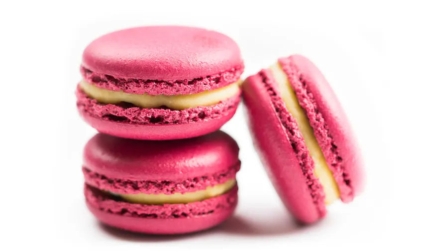 PASSIONFRUIT MACARONS (BOX X 12)