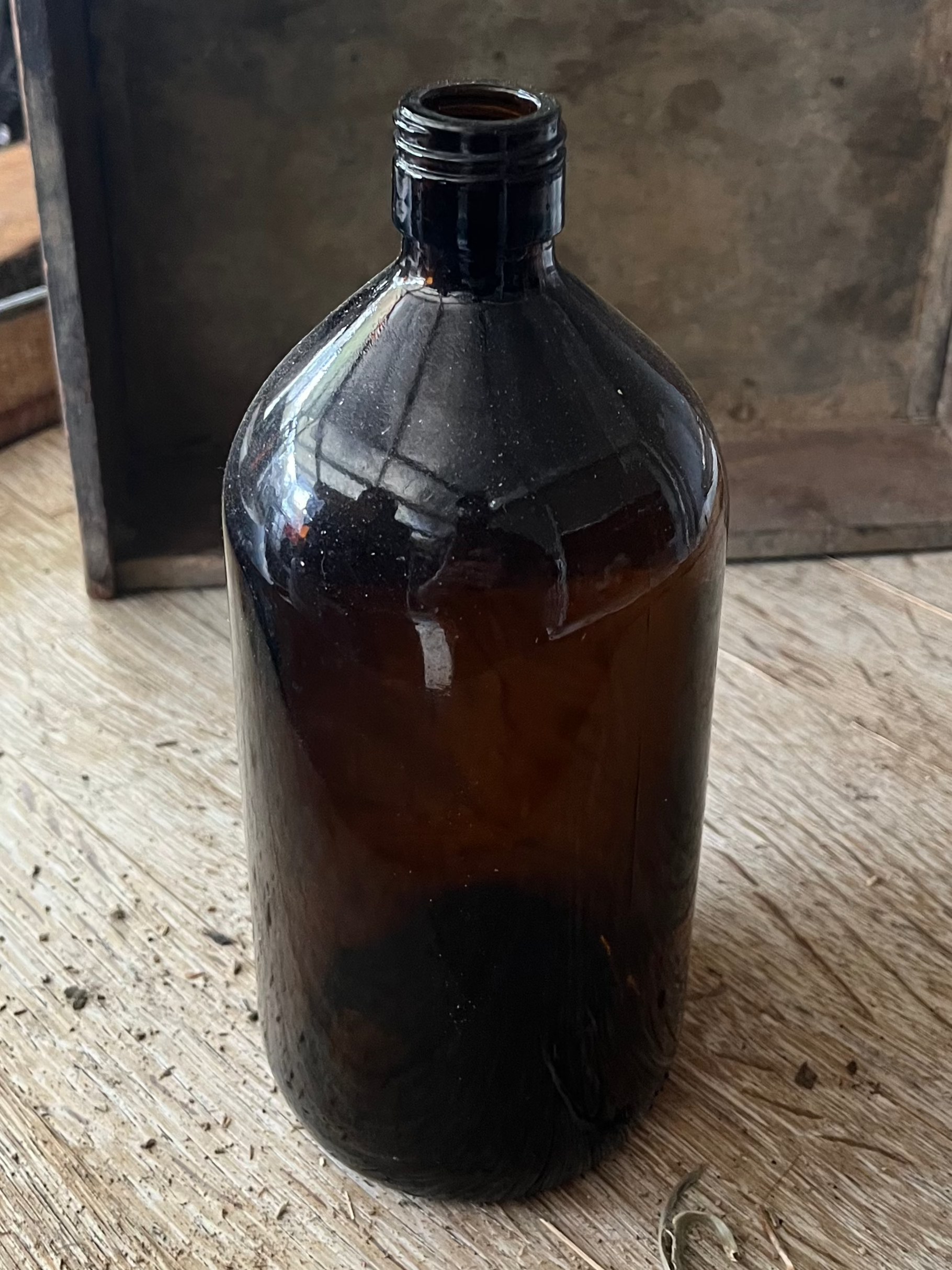 brown bottle