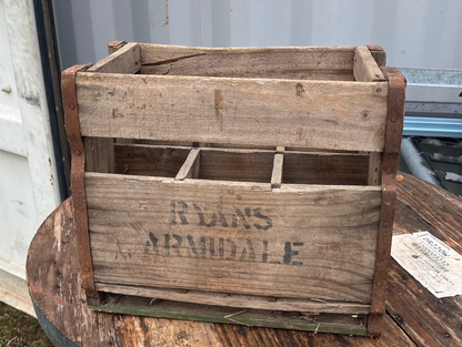 beer bottle crate box wooden