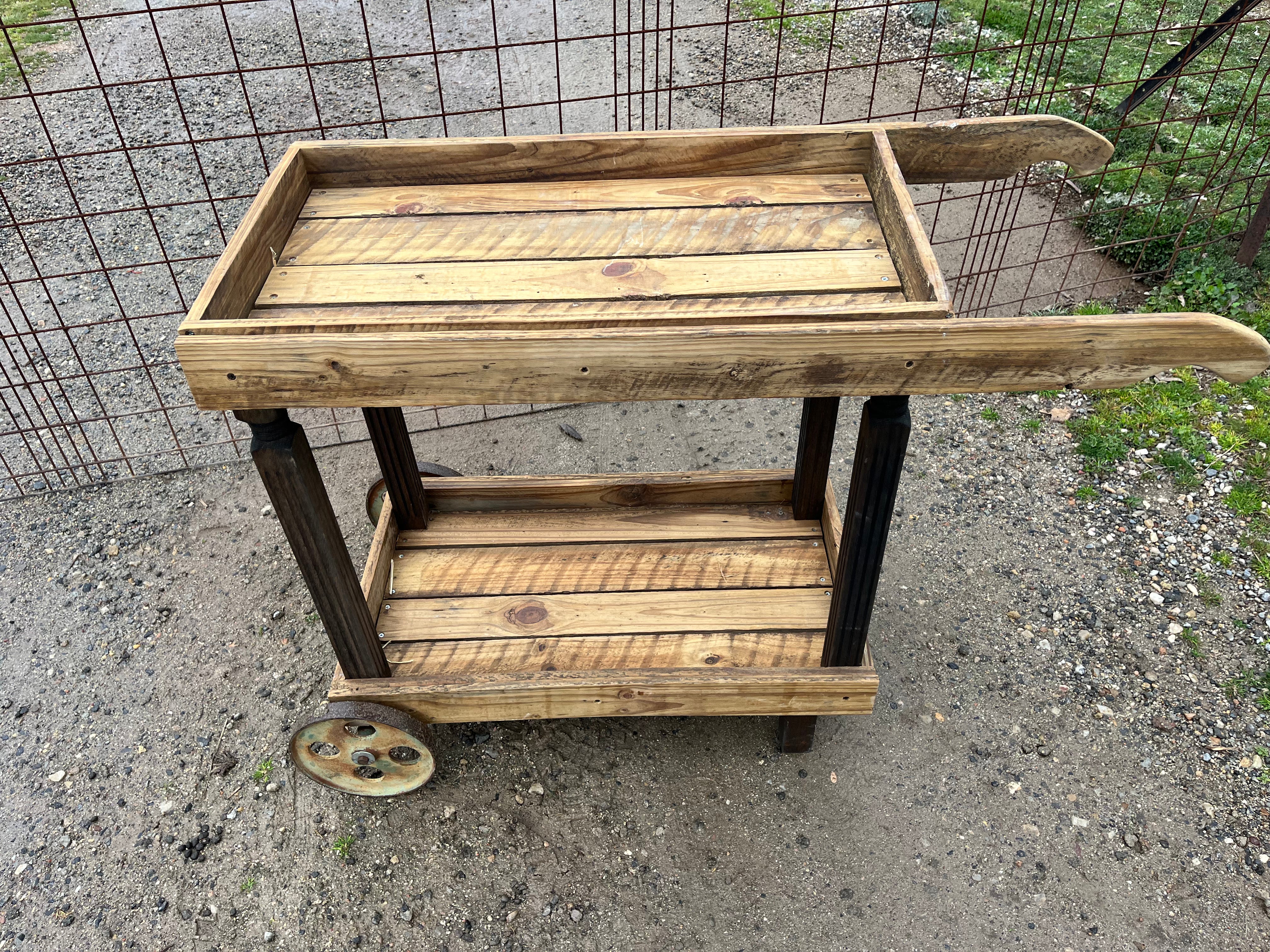 Wooden cart