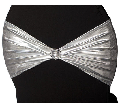 LYCRA CHAIR BANDS METALLIC