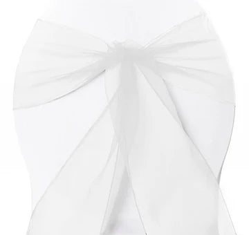 ORGANZA CHAIR SASHES