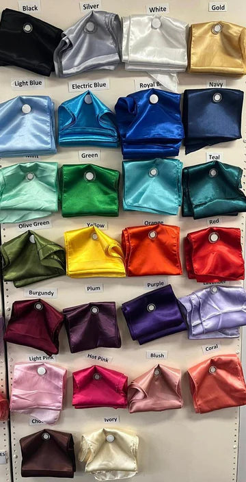 Satin Chair Sashes