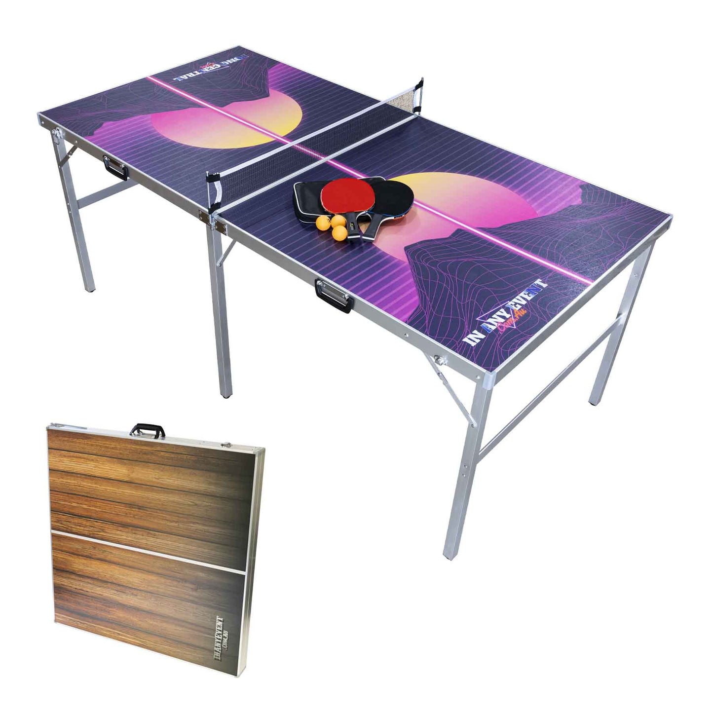 Portable Folding Table Tennis Table – 183cm