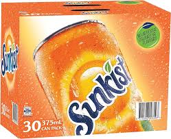 Sunkist Cans 30 x 375ml