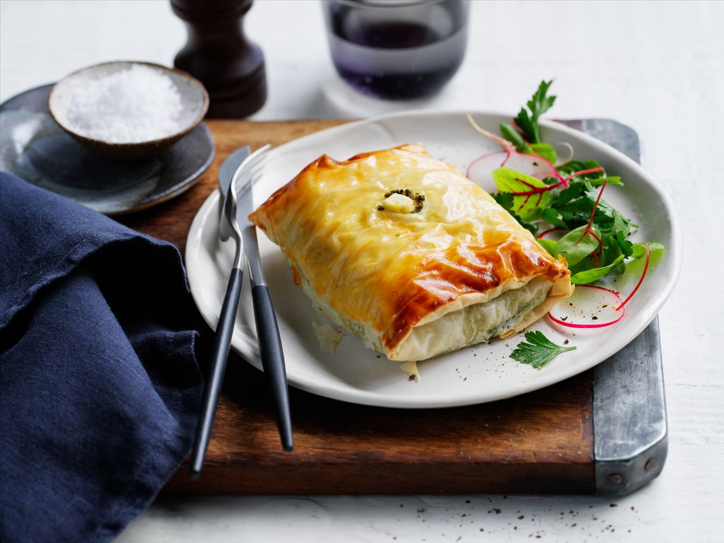 Spinach Feta Filo