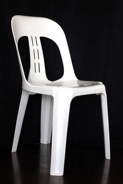 WHITE PLASTIC CHAIR’S